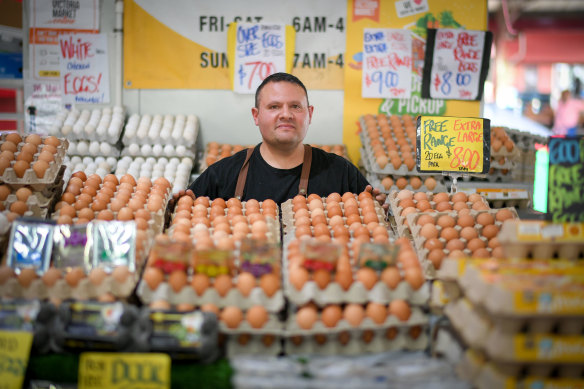 Leo Moda, an owner at Eggsperts, support the redevelopment plans.