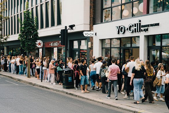 Londoners and Australian expats haven’t stopped queueing for Yo-Chi’s first UK outpost.