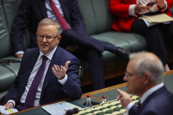Anthony Albanese has come under pressure to drop bipartisan support for the stage three tax cuts. 