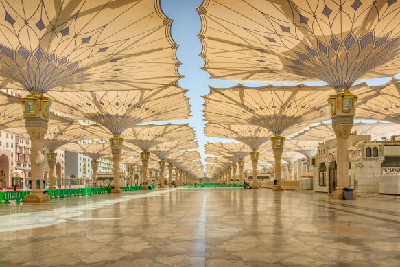 Courtyard of the Al Haram