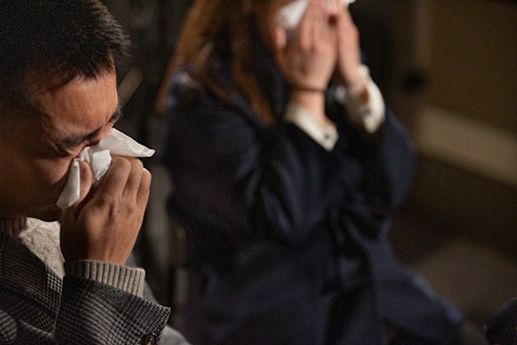 Vicky and her husband, Ethan, believe their two-year-old son was saved by his grandparents.