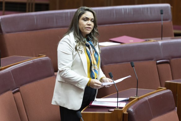 Senator Jacinta Nampijinpa Price.