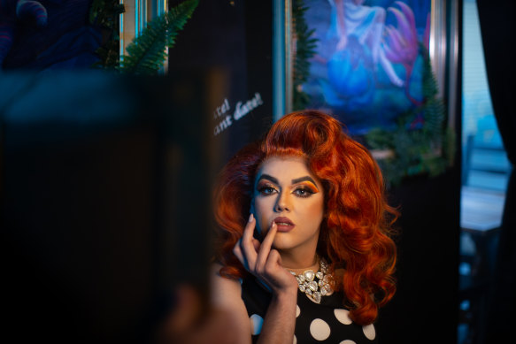 Melbourne drag queen Millie-Anne Problems was targeted by activists after agreeing to host an event for children.