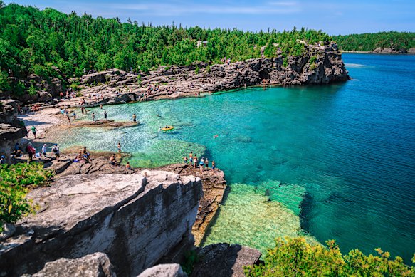 North America’s border-straddling Lake Huron is home to the 30,000 islands of the world’s largest freshwater archipelago.