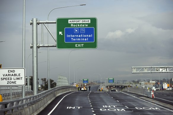 The final section of the Sydney Gateway is due to open on September 1.