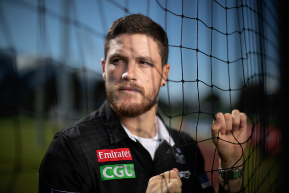 Jack Crisp has been Mr Consistent for Collingwood for more than five seasons.