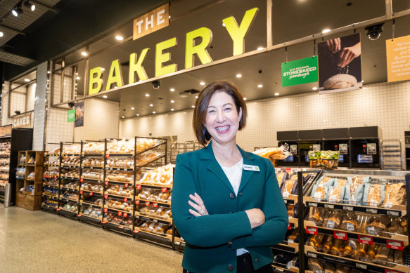Woolworths veteran Amanda Bardwell took over as chief executive in September. 