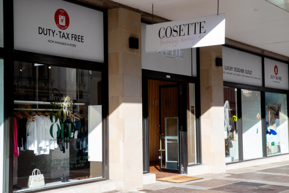 Cosette has a store at The Rocks, Sydney, and a large online presence.