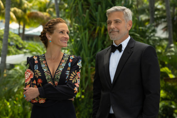 Julia Roberts and George Clooney starred in the Queensland-shot (but Bali-set) Ticket to Paradise.