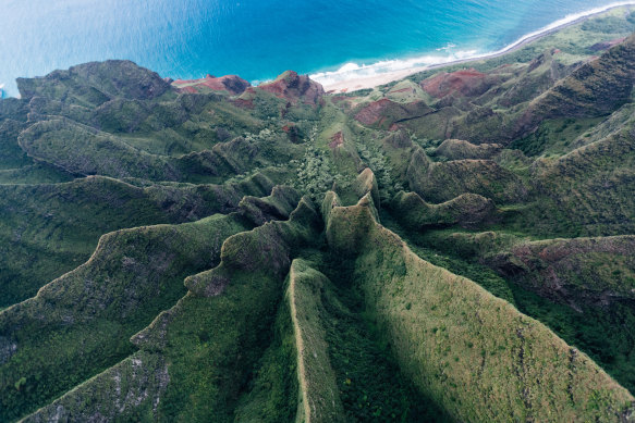 Remarkable formations formed over five million years.