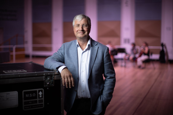 Richard Wigley says it’s all about the music for him at the MSO.