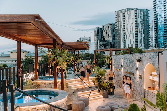 Soak Bathhouse in West End, Brisbane.