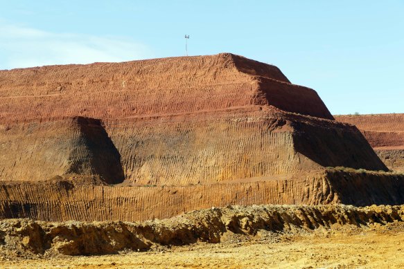 Lyna’s rare earths mine at Mount Weld in Western Australia.