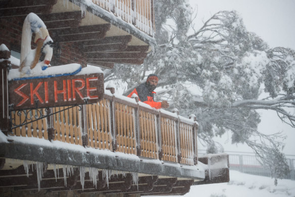 'Mount Buller is Melbourne's mountain', said a concerned Anton Grimus from his hotel on Mount Buller.