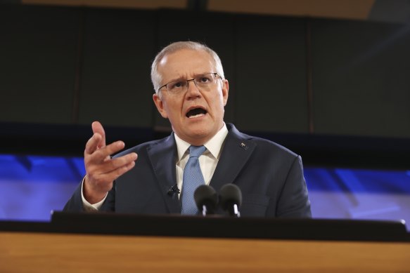 Prime Minister Scott Morrison wants voters to focus on the nation’s economic performance as he admitted to mistakes in handling the pandemic.