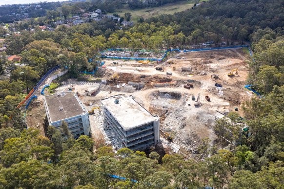 Thousands of trees will be bulldozed as part of Mirvac’s plan to redevelop the old IBM site at West Pennant Hills.