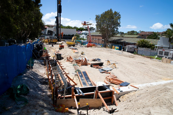 Bondi has become a “constant construction zone”, says Bondi Beach Precinct co-convenor Lenore Kulakauskas.