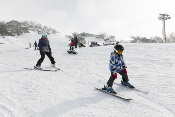 With the cold snap hitting NSW this week, the ski resorts have opened a week early. 