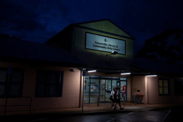 Forestville on the northern beaches has Sydney’s first 24-hour library. 