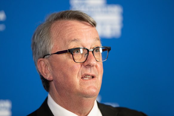 Victorian Health Minister Martin Foley. 