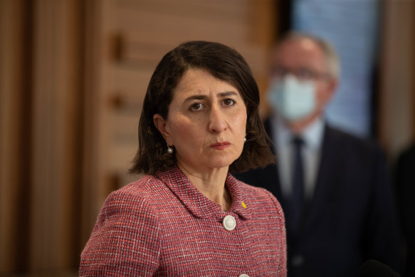 NSW Premier Gladys Berejiklian doesn’t want Year 12 students taking the virus home to their families. 