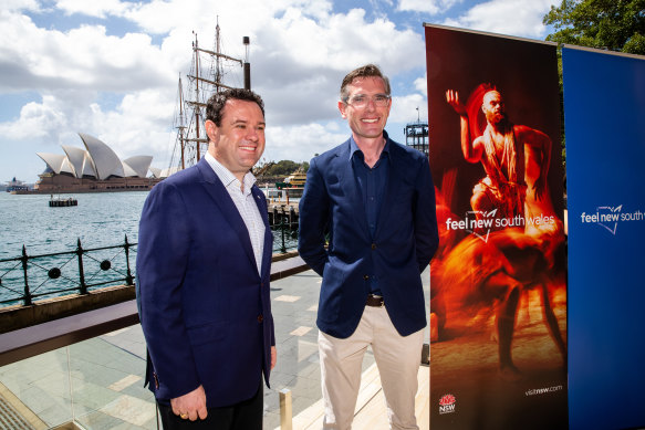 Premier Dominic Perrottet and Minister for Jobs, Investment, Tourism and Western Sydney and Minister for Trade and Industry Stuart Ayres will unveil the NSW Government’s new tourism campaign.
