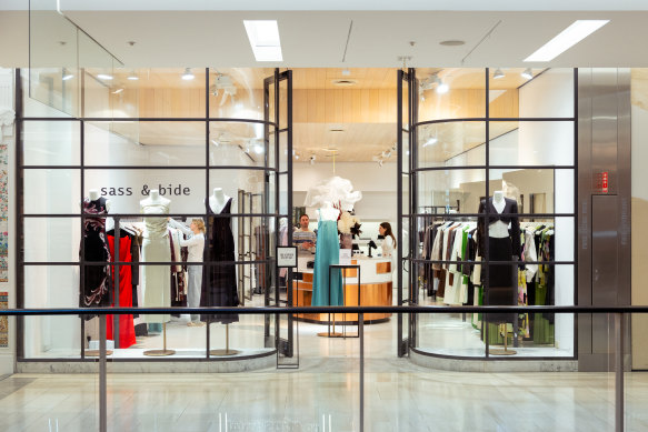 Sass & bide’s Bondi boutique is one of the stores that will be closing down. 
