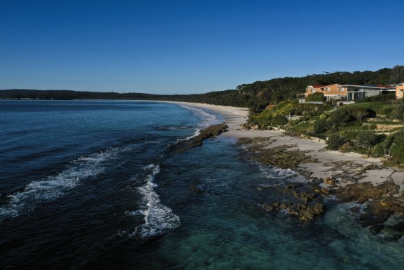 Forever chemicals have been found in the drinking water at Jervis Bay, which is inundated with tourists over the warmer months. 