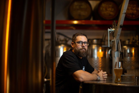 Casey Wagner, co-owner and head brewer at Westside Ale Works, says the past few years have been tough in the beer industry.