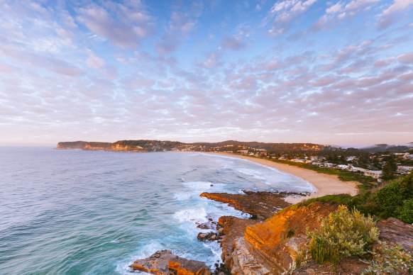 Surf without the crowds… North Avoca Beach.