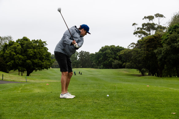 The golf course at Moore Park could lose half its 18 holes.