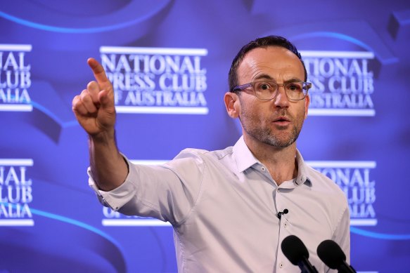 ’Google it, mate.” Adam Bandt stands his ground.