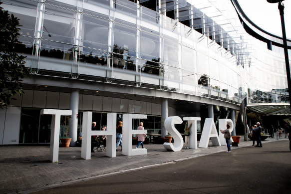 The Star’s Sydney casino.