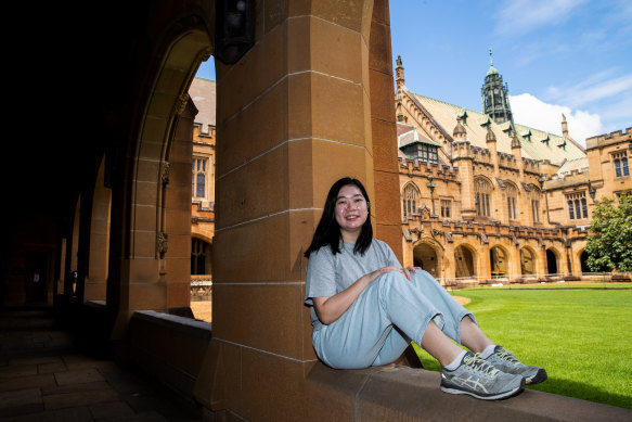 University of Sydney student Li Ying Chan felt like she had won the lottery when she heard she could return to Australia from Singapore.