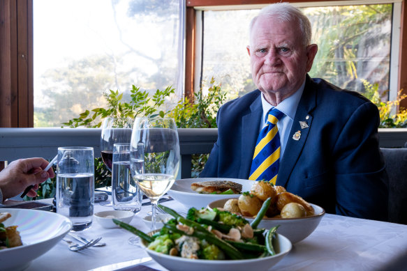 NSW RSL president Ray James. 