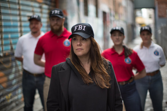 Tamasein Holyman (centre) is directing a huge immersive performance at the Melbourne Convention Centre.