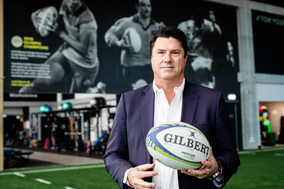 Rugby Australia boss Hamish McLennan.