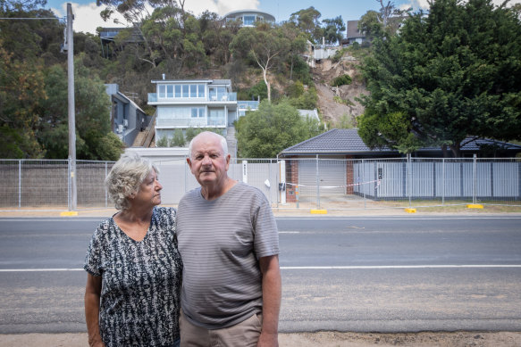 Denise and Paul Willigenburg have been prevented from moving back into their McCrae home since November 2022.