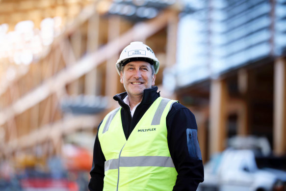 Multiplex chief executive John Flecker.
