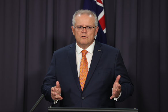 Prime Minister Scott Morrison announced the changes in a press conference on Thursday night. 