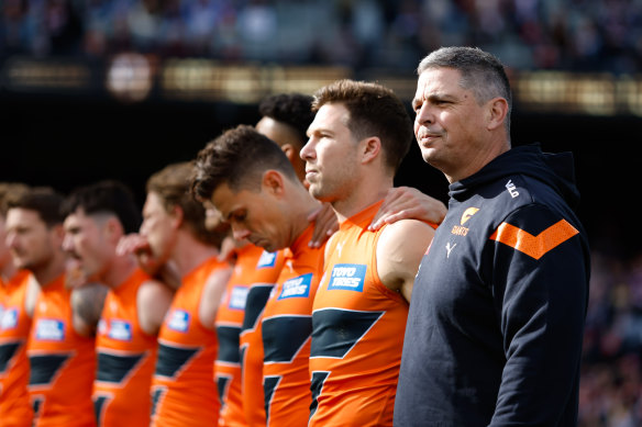 Adam Kingsley has been a revelation in his first season coaching GWS.