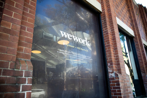 WeWork at Harris Street, Sydney. 