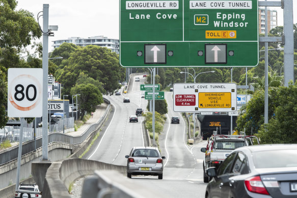 The Lane Cove Tunnel opened to traffic in 2007.