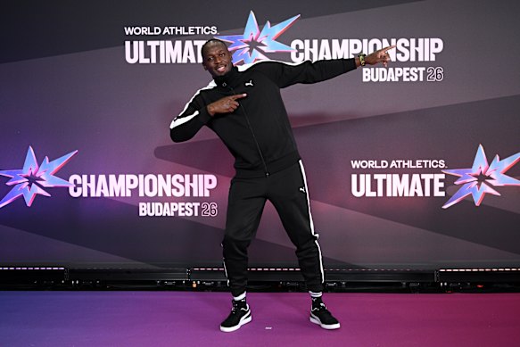 Usain Bolt has lent his star power to World Athletics Ultimate Championships.