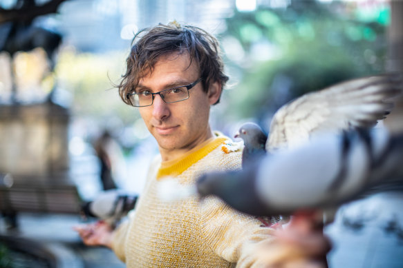 Taking flight: Melbourne author Andrew McDonald's Real Pigeons series is going global.