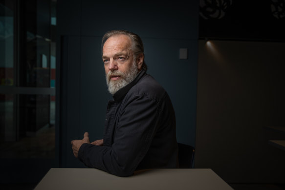 Hugo Weaving says the STC was “not front-footed enough” amid the furore over actors wearing keffiyeh on stage in a show of solidarity with Palestine.