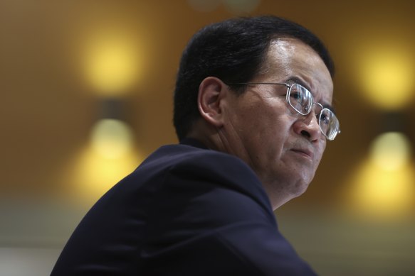 Chinese ambassador to Australia Cheng Jingye.