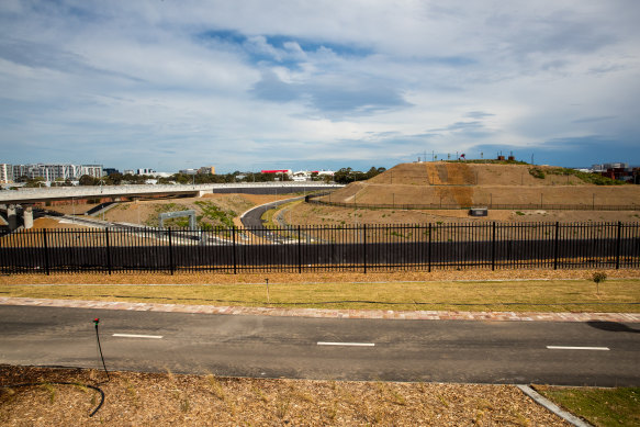 The St Peters site that has been earmarked for a park.