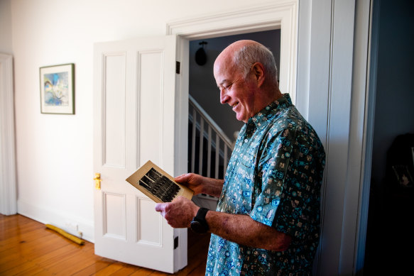 Rod Mackay Sim was among the first students ever to sit the HSC