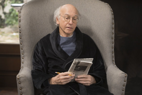 Larry David in Curb Your Enthusiasm. The latest season might be his favourite.